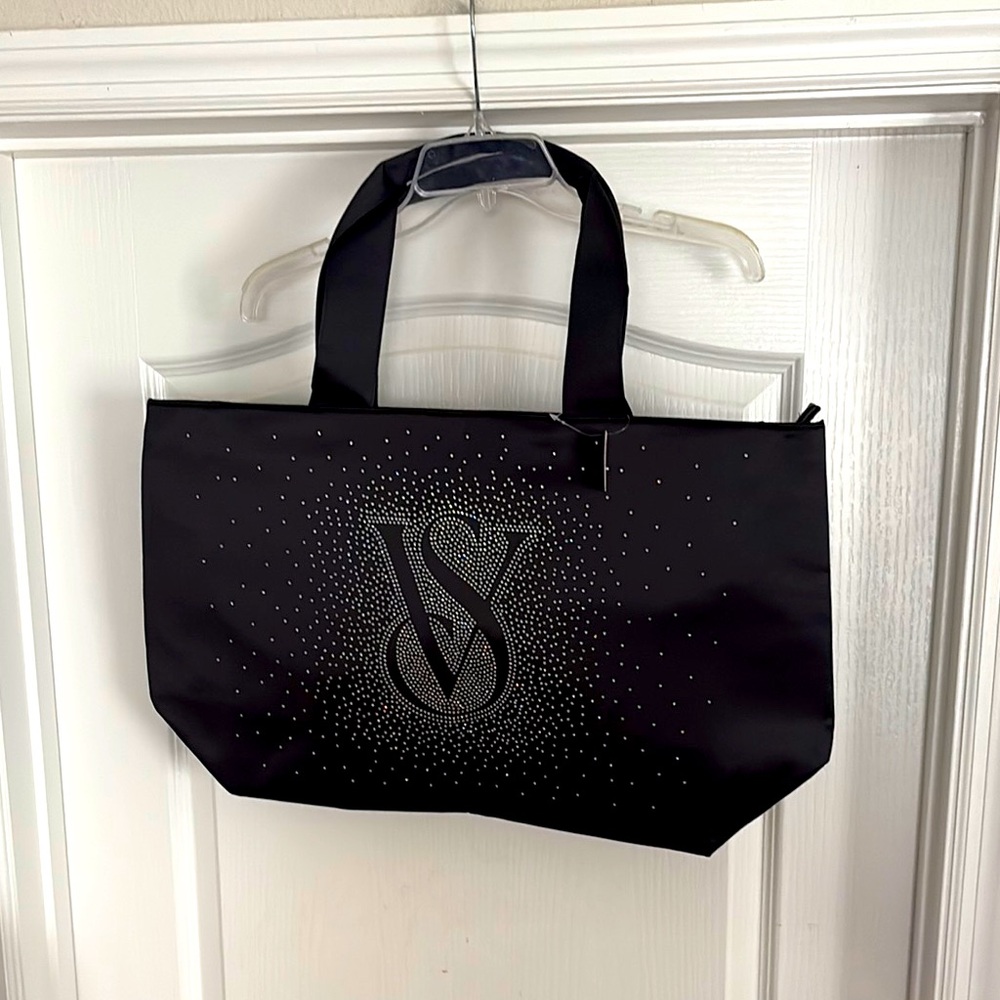 Victoria's Secret Black Tote Bag. NWT
